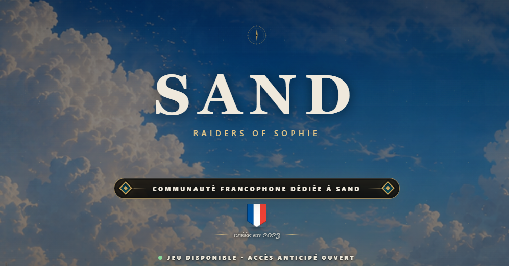 Aperçu du site SAND France
